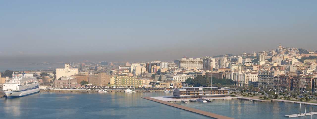 Hotel sul mare Cagliari - lontano alto porto